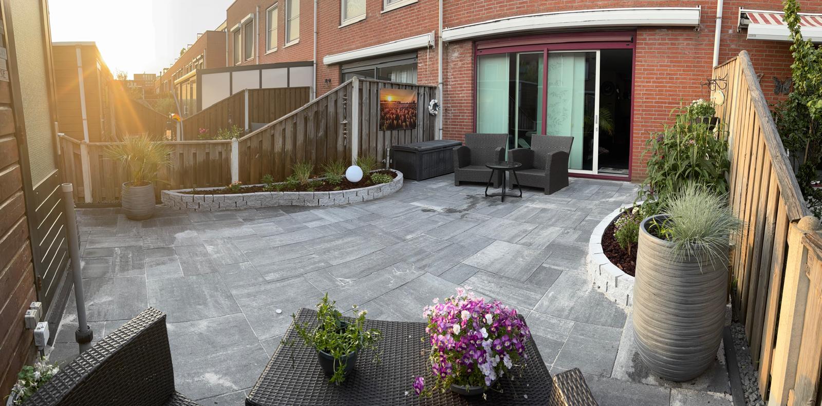 Afbeelding van project Achtertuin renovatie in Hoogvliet