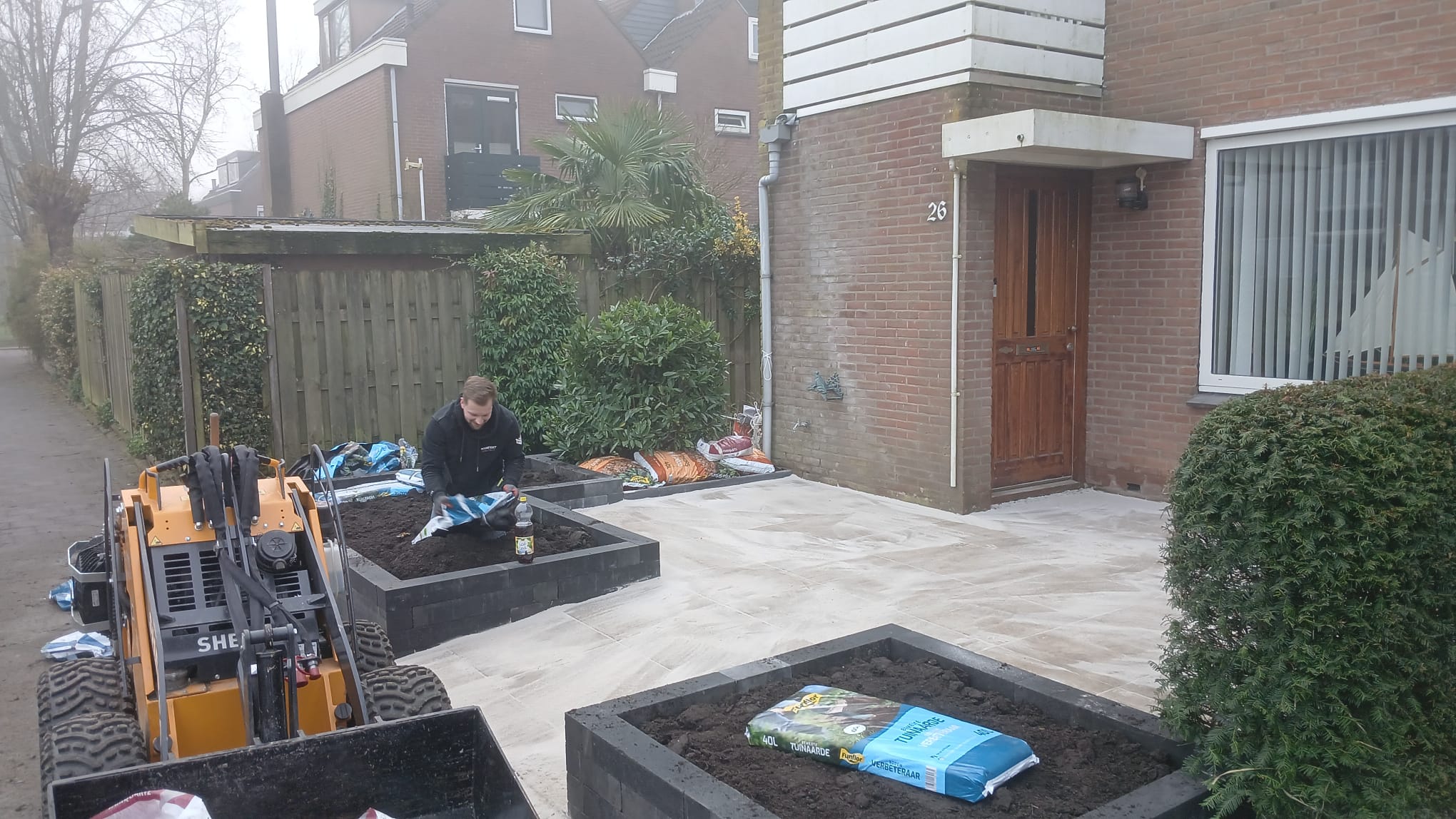 Afbeelding van project Nieuwe voortuin in Barendrecht