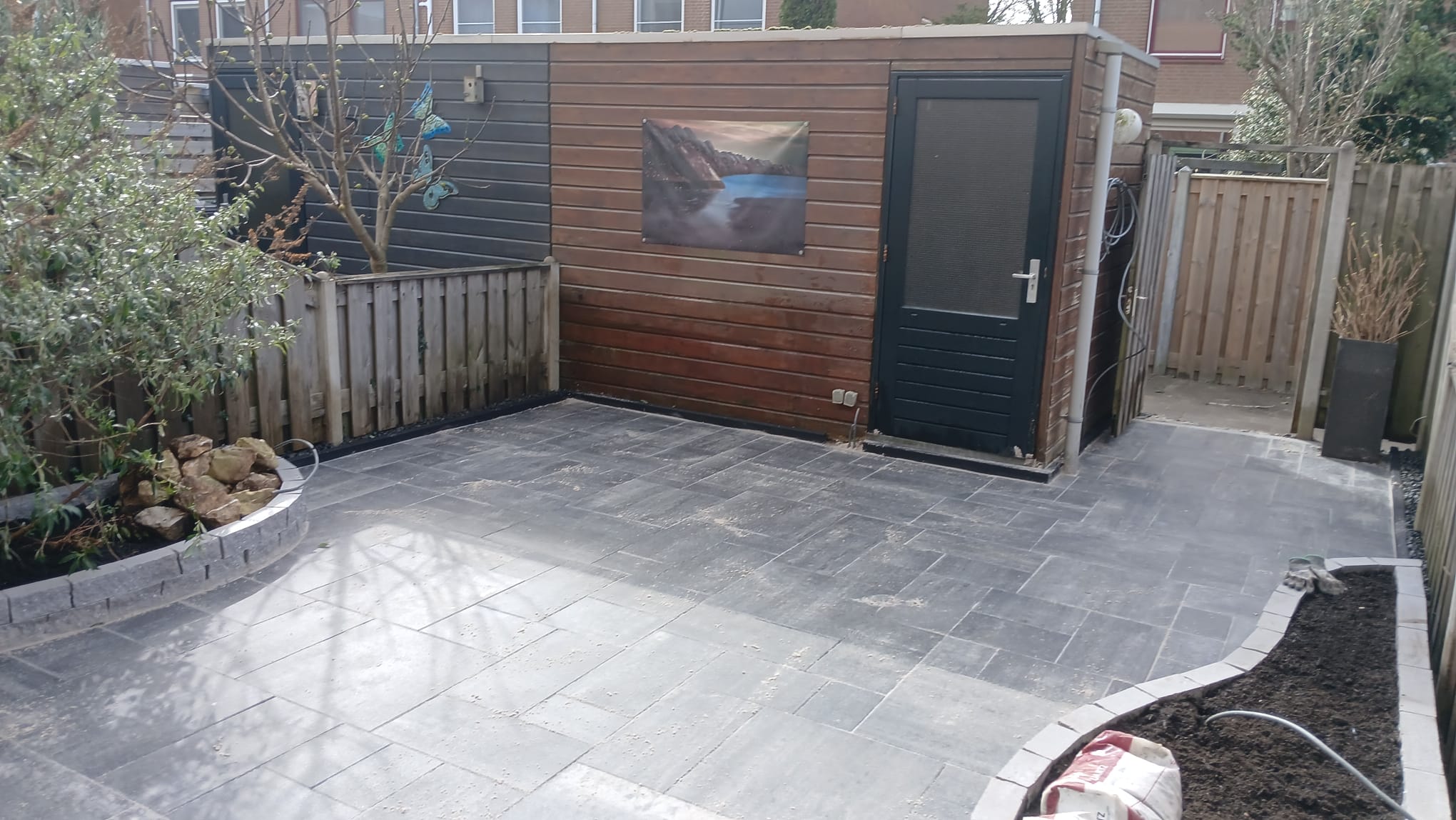 Afbeelding van project Achtertuin renovatie in Hoogvliet